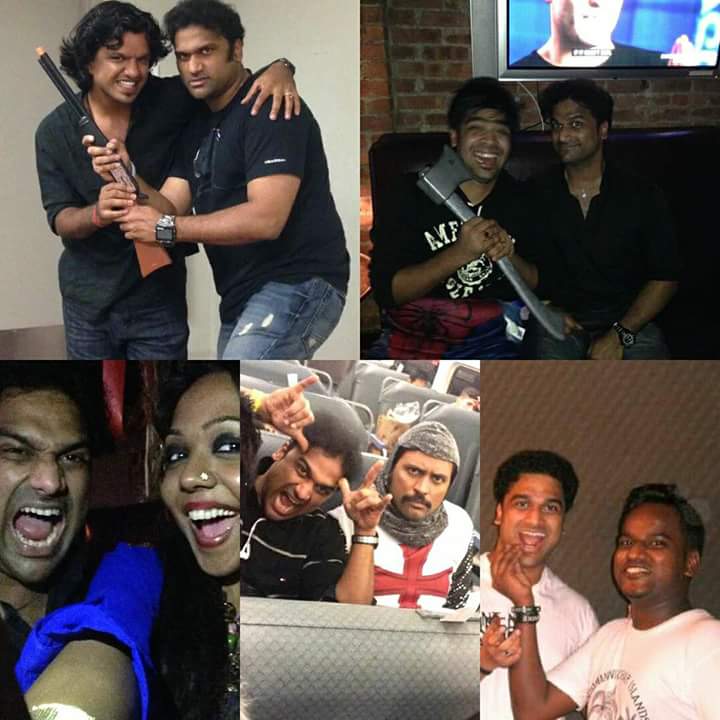 DSPofficialTeam's tweet photo. Fun Side of #Singersagar pic's.. Happy Birthday @sagar_singer  garu...🎁🎈🎂🎉👏💗✊  @ThisIsDSP https://t.co/CE6N4SHHlr