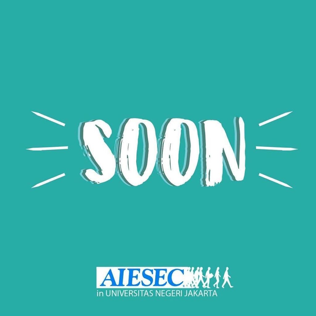 AIESEC_UNJ's tweet photo. GLOBAL LEADER

Hi, kalian mau jadi member AIESEC UNJ? Stay tuned for more information!

Prepare yourself!

#Global… https://t.co/s8JeR4jOex https://t.co/Kkk0aIcyec