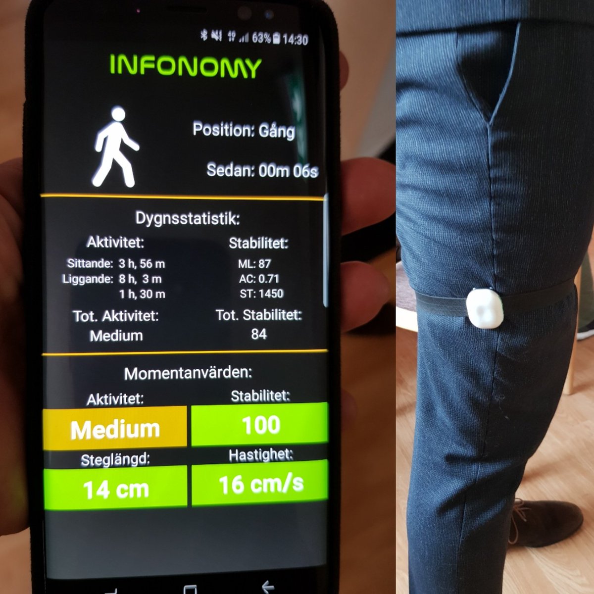 ekvall_eva's tweet photo. Demonstrating the Stumbleometer #iptop https://t.co/RJFBdiAs7u