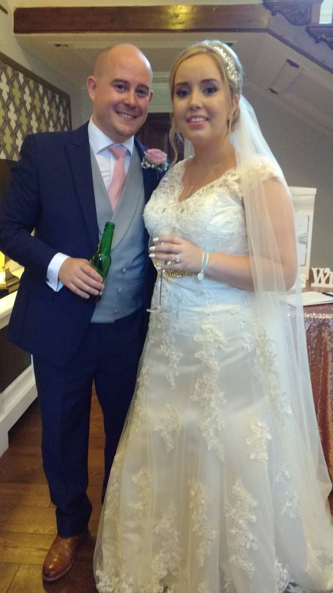 CambriaString's tweet photo. Such a joy to see Rhys &amp; Rubecca on their big day after meeting them at the @Mywelshwedding fayre.  @HensolCastle.  Congrats both! https://t.co/PyGuGb5yrD