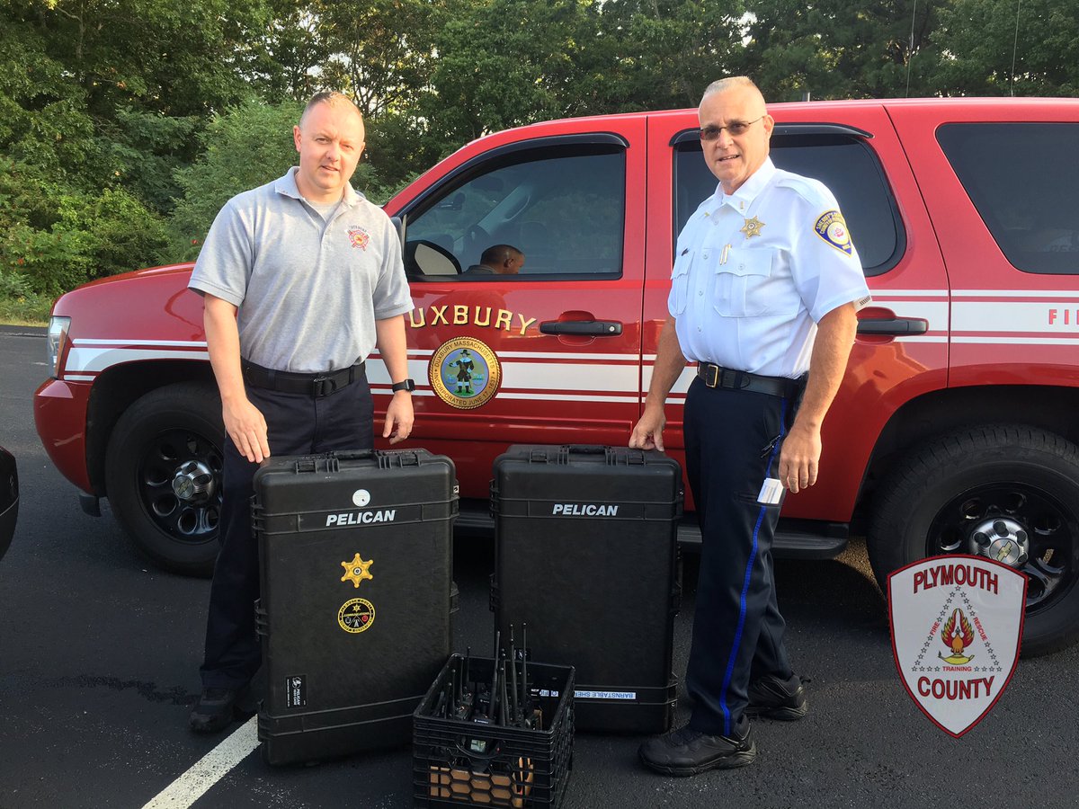 PCTRT's tweet photo. Prepping for Texas-Today we picked up radios from PCSD that are purchased through Homeland security money for events like #Harvey #PCTRT https://t.co/PCUzQEun7r