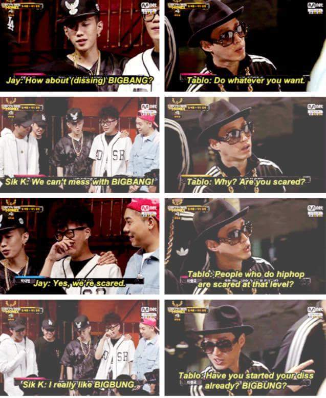 S0m3_1Day's tweet photo. @ohluhana @bluechili0 when i see this shit i only think about this, even rappers respect bigbang https://t.co/51kOoV27oQ