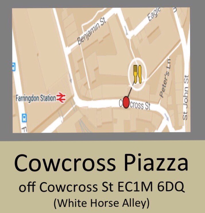 In #Farringdon ?
You have still time for lunch <a href="/LAmusebouchelm/">L'Amuse-Bouche</a> <a href="/criollouk/">Criollo</a> <a href="/thepequod2016/">The Pequod</a> <a href="/therollingduck/">rolling duck</a> <a href="/PinkCactus_Uk/">Pink Cactus</a> 
@Bitemiltd &amp;more
😋