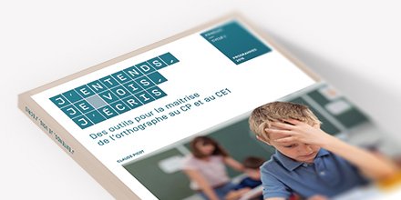 reseau_canope's tweet photo. Maîtrise de l’#orthographe au CP CE1 : découvrez cet ouvrage fait de séquences pr l’enseignant &amp; de fiches élèves▼
➡️https://t.co/glSuvLpwTU https://t.co/Ljx0kbjTF2