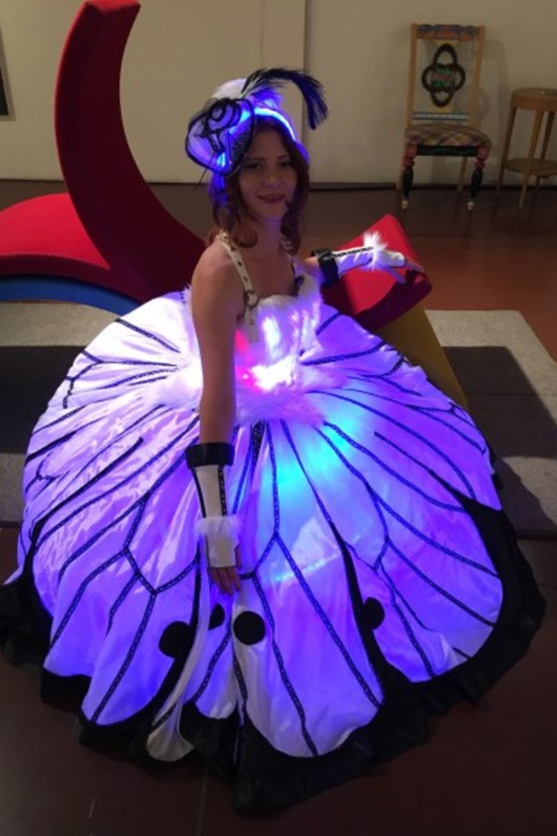 Light Up Your Summer Music Festival Outfits With These 5 Maker Faire Designers bit.ly/2vuJktb