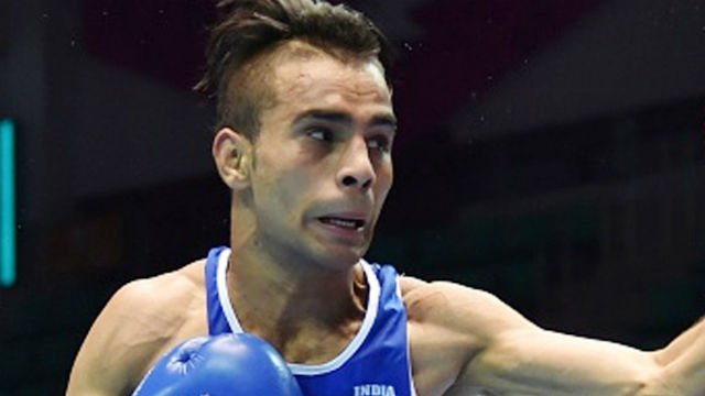 dna's tweet image. #WorldBoxingChampionships: India&apos;s Gaurav Bidhuri settles for bronze after semifinal loss dnai.in/f3Fz