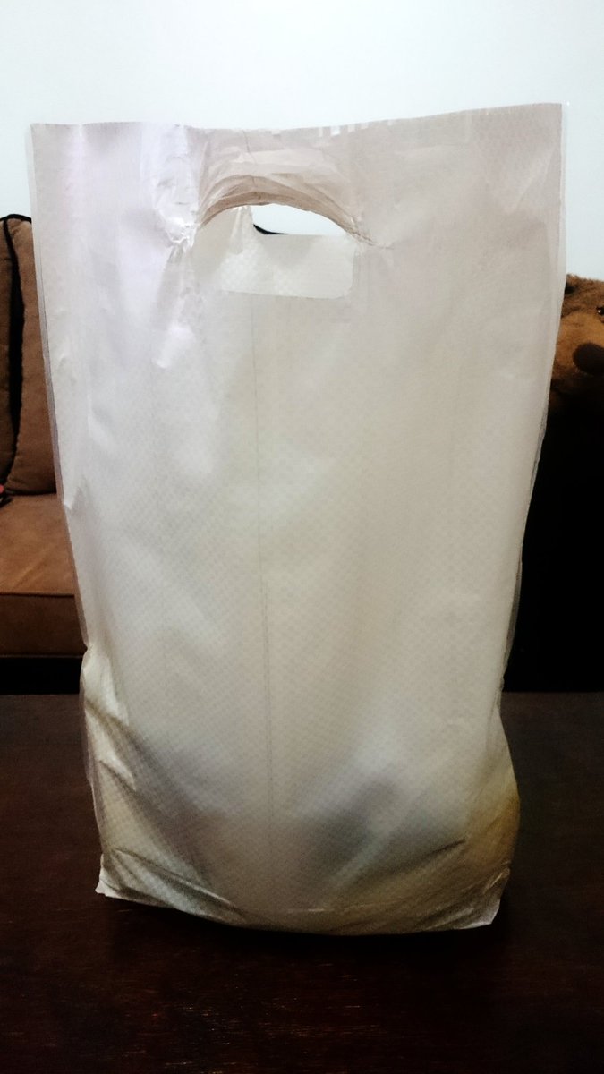 RuthMutegi's tweet photo. Nice eco-friendly carrier bag from one of the local supermarkets. #Ksh25. Love the texture. Looks like gunia material. #PlasticBagBanKe https://t.co/1DMicP2zYK