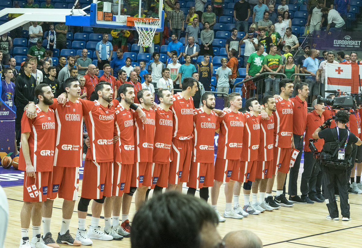 Amazing game and first victory! #Lithuania 77:79 #Georgia. #GeorgiaWins #EuroBasket2017