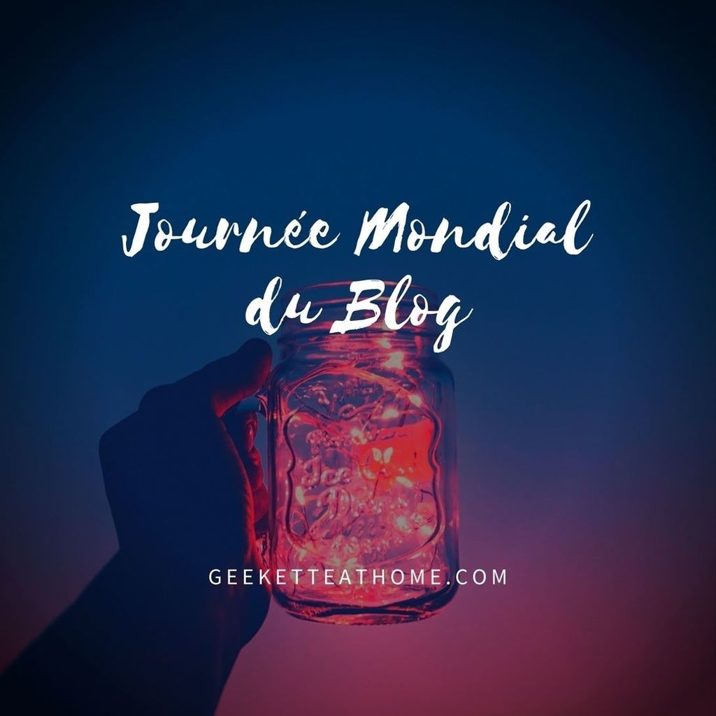 geekettehome's tweet photo. Aujourd'hui c'est la #Journeemondialedublog ! cheers !

#BlogWorldDay17 #BlogDay https://t.co/owR5eOOljh