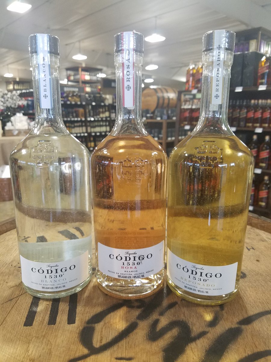TheBottleShopga's tweet photo. What kind of tequila do those who "know" drink in Mexico? Let us present to you our first shipment of @Codigo1530 #codigotequila https://t.co/u8375LqX8V