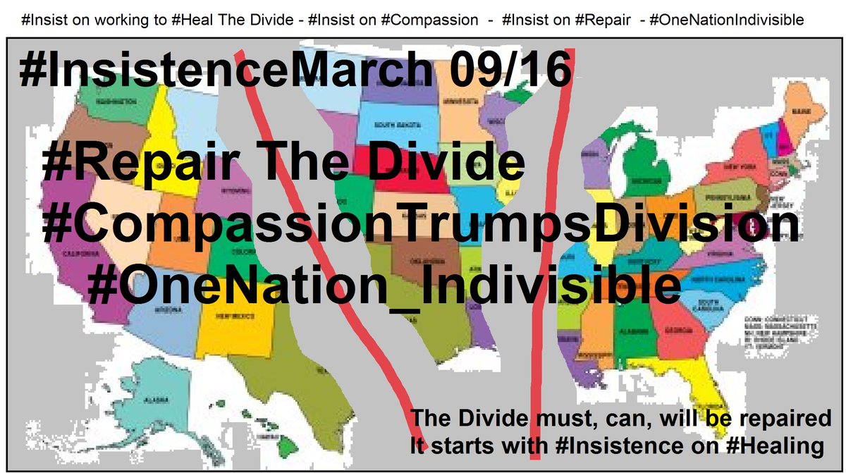 InsistenceMarch's tweet photo. #OneWomanSpeaking
#OneWomanWalking
#OneVoiceMatters
#InsistenceMarch 09/16
#Repair the divide
#Healing is desperately needed in #America https://t.co/ymdHz8Z90Q