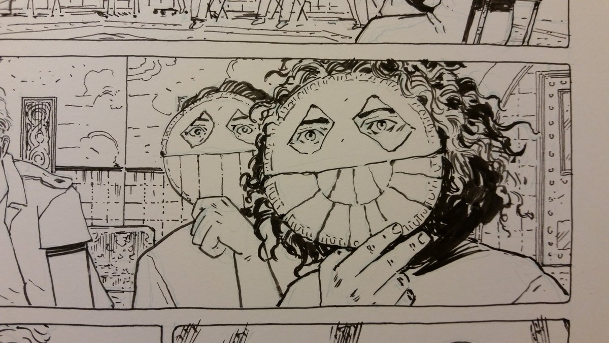 A scene of confessions in issue 5 of The Unsound. 