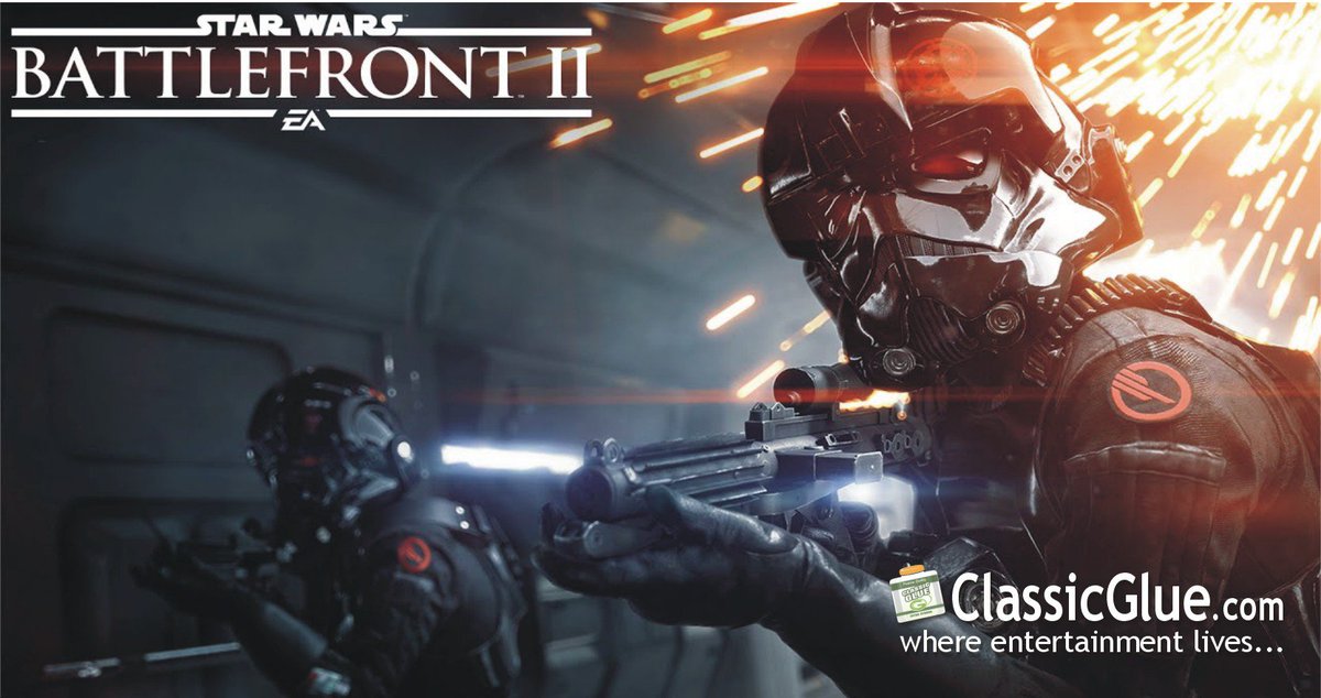 ClassicGlu's tweet photo. We are pre-ordered and can hardly wait 'til this Star Wars game is released. #SWBATTLEFRONTIIPS4 #EASWEEPSTAKES https://t.co/q0tlQxb4Rz