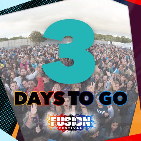 takethat's tweet image. 3 days to go! Looking forward to getting back on stage at @fusionfest in Liverpool! Tickets for Sunday's show at fusionfestival.co.uk