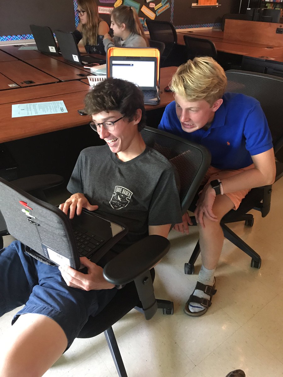 mrs_efisch's tweet photo. Researching new &amp; improved products in marketing and why manufacturers make these changes! #wemakelearningfun #techintheclassroom #SHSProud https://t.co/Rv861mMAIp