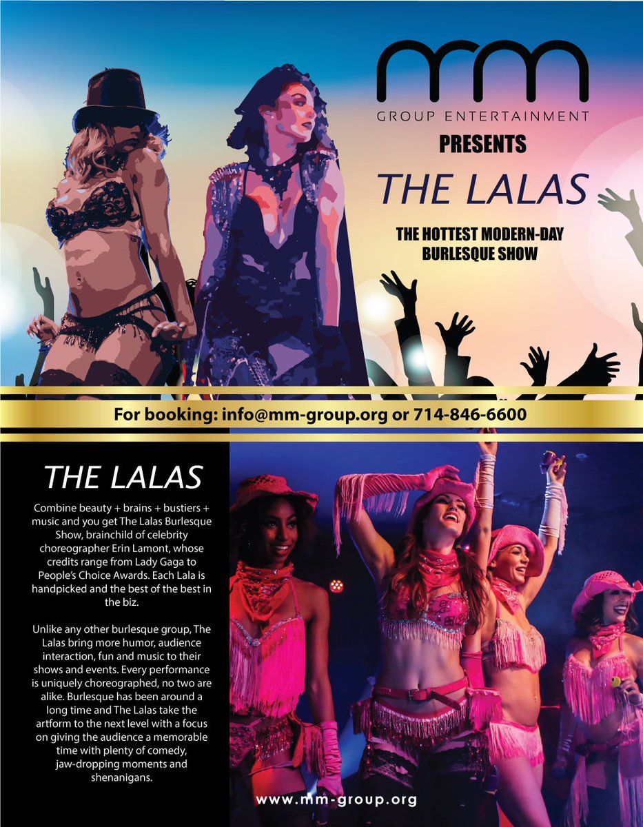 AgencyMMGROUP's tweet photo. We're proud to present #batare and #thelalas at #WAA17! Come check out our hottest new shows #MMGroup https://t.co/a2tstu5Xej