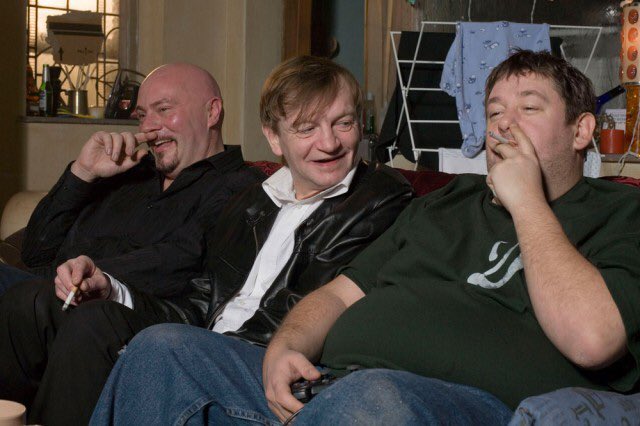 JohnnyVegasReal's tweet photo. Let's get IDEAL back on telly, somewhere, somehow #justathought https://t.co/o1CD1LJkV9