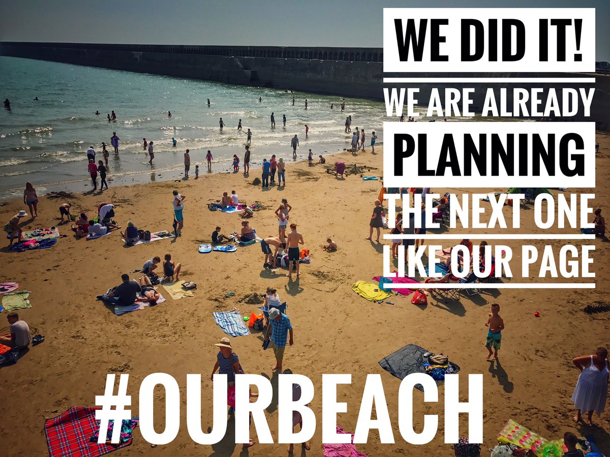 #OurBeach tweet media