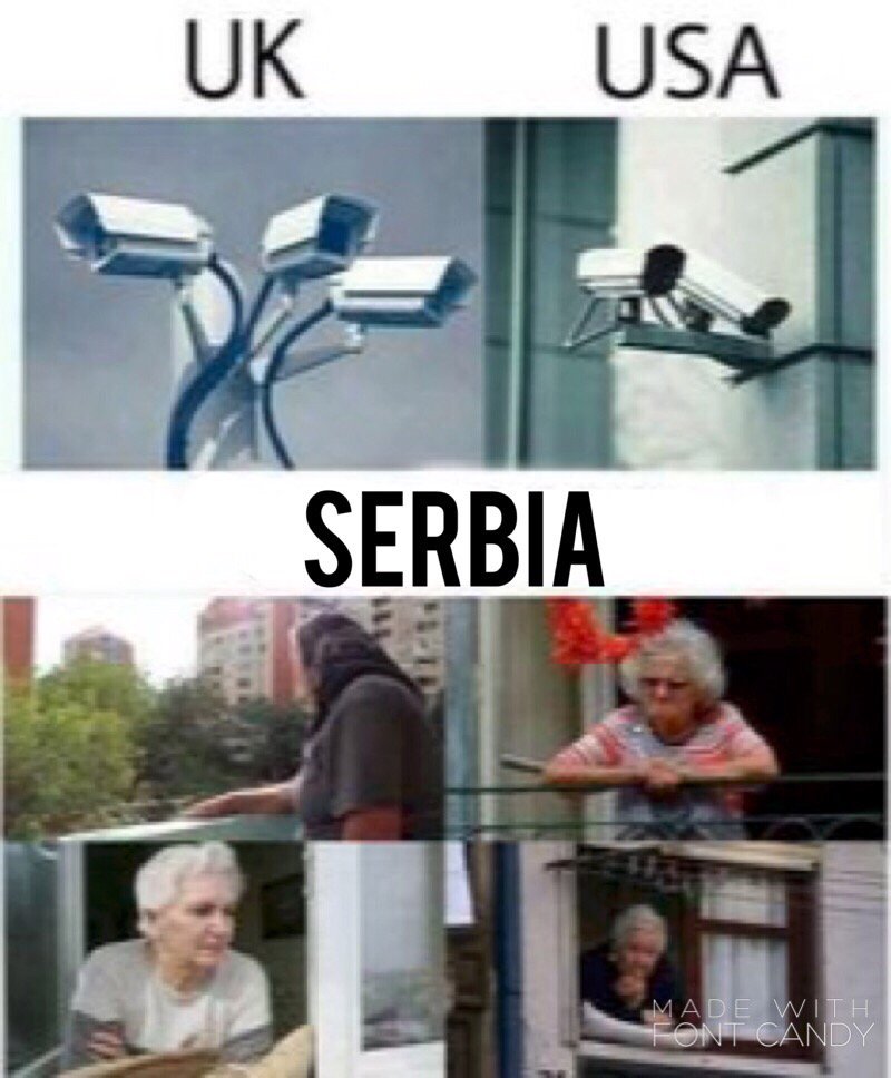 nubsonabear's tweet photo. In #serbia, your #baka watches everything. #balkan #srbija #slavs https://t.co/IjnJHAJtur