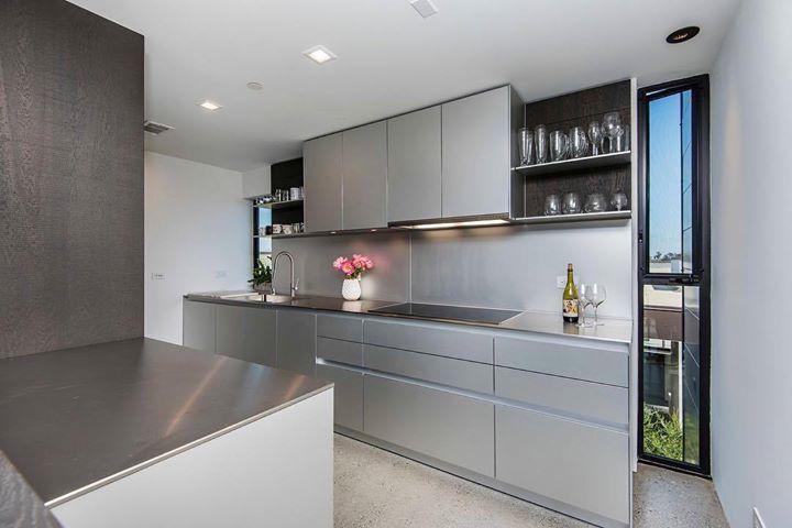 WSArealestate's tweet photo. The stainless steel kitchen at #1010Broadway is award-winning #Bulthaup design. It's ergonomic, stylish, and comes with Miele appliances. T… https://t.co/RaAsulwjXw