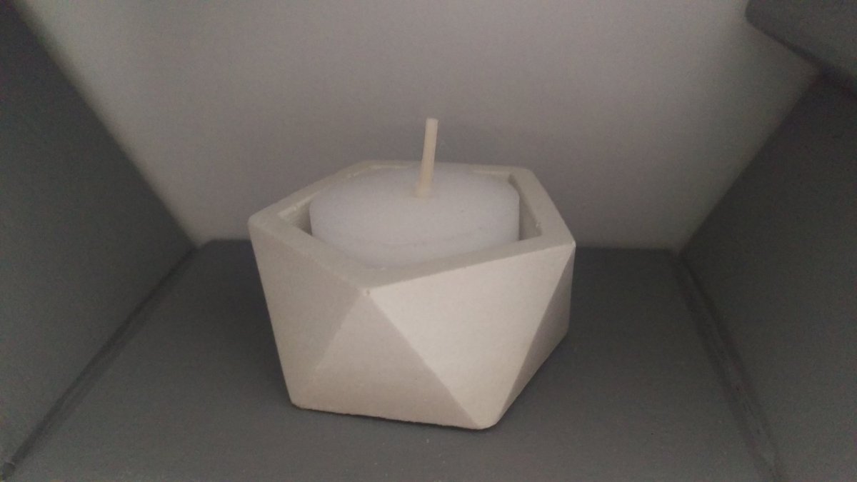 Han_1337's tweet photo. Homemade @PlayStation shelf for geek room, featuring concrete cast candle holders by #coastalunity to support a good cause 🤓 #geek #craft https://t.co/ZuACM5w0I0