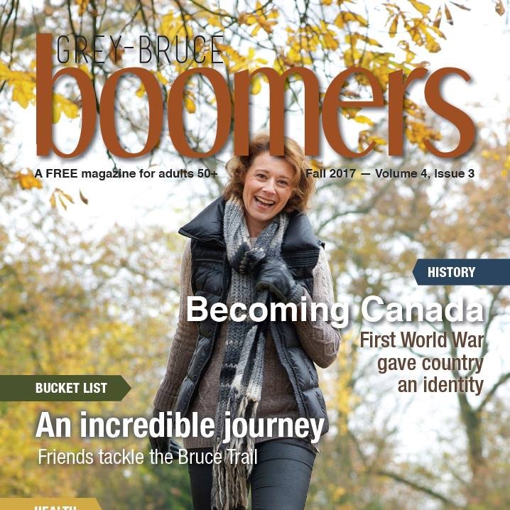 Don't miss our Fall 2017 issue, which will be distributed throughout your community over the next week! greybruceboomers.com