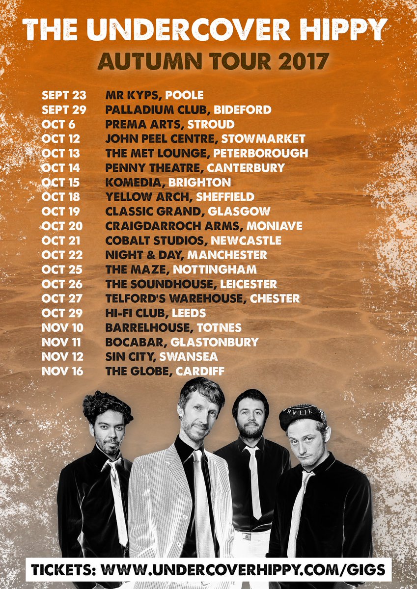 billyrowanmusic's tweet photo. Autumn tour dates announced! Are we coming to your town? Who's up for it? https://t.co/iG0XmX4Y3G