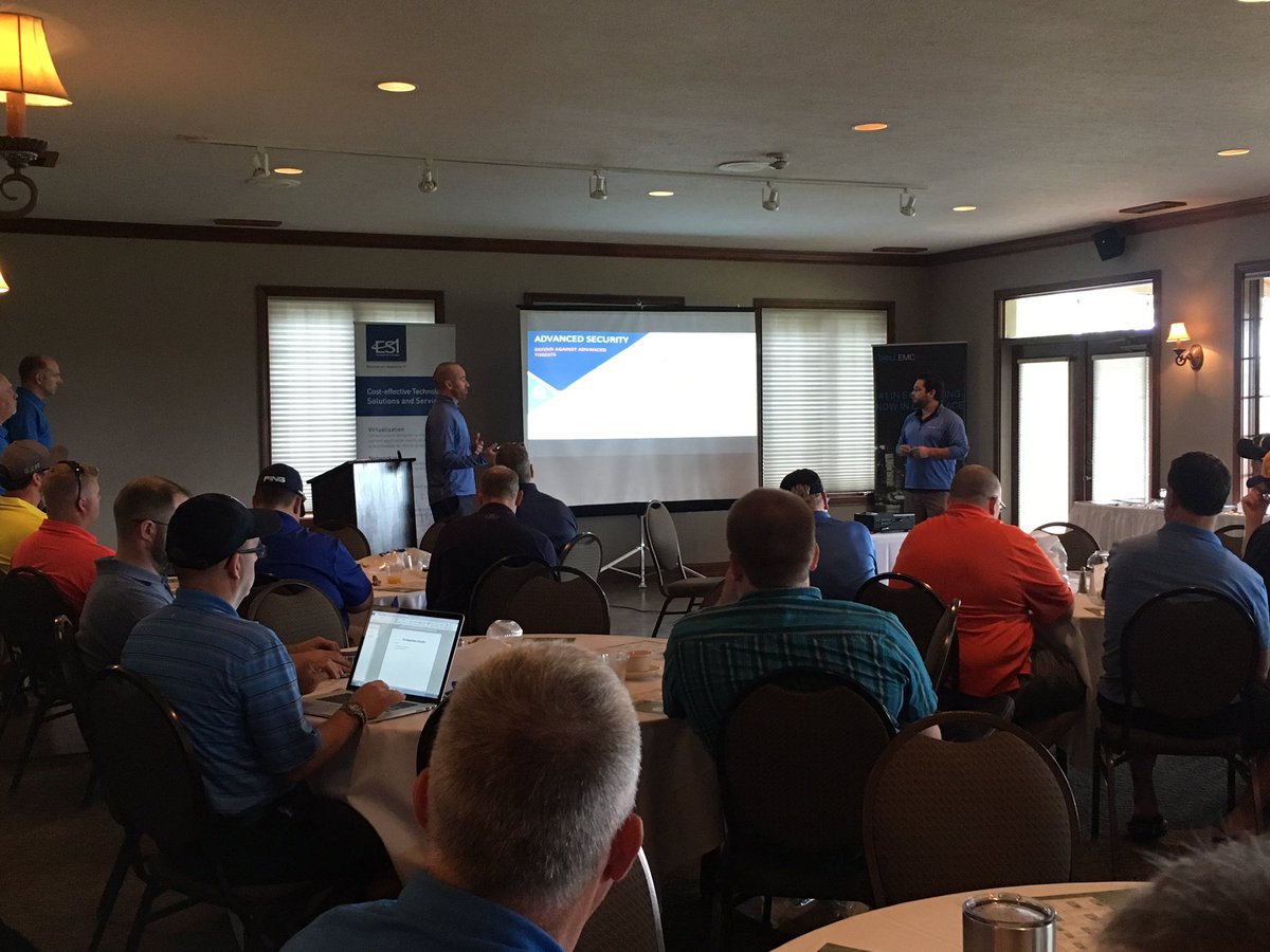 ESITechadvisors's tweet photo. Thanks to our partners @Mimecast for being a part of the annual customer seminar &amp; golf outing. #greatpartners make #successfulcustomers https://t.co/Qmo13N9NJx