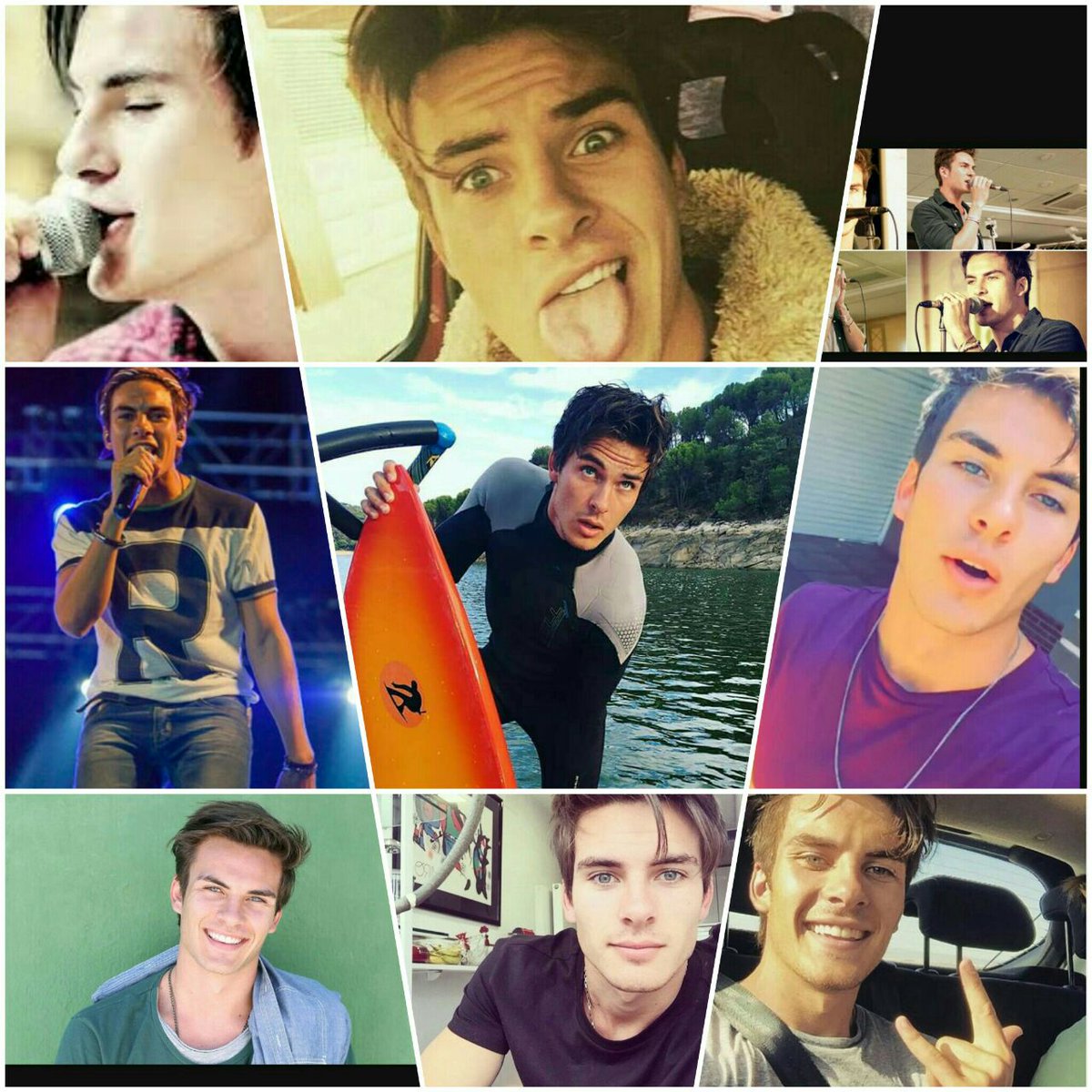 DvicioParaguay's tweet photo. 🎈Feliz cumple al chico de los ojos hermosos!!🎈 #RohayhuAndresCeballos 🎉#Felices25Andres 🎉🎉 aqui algunos collages realizada por las fans! https://t.co/266KyNVvLa