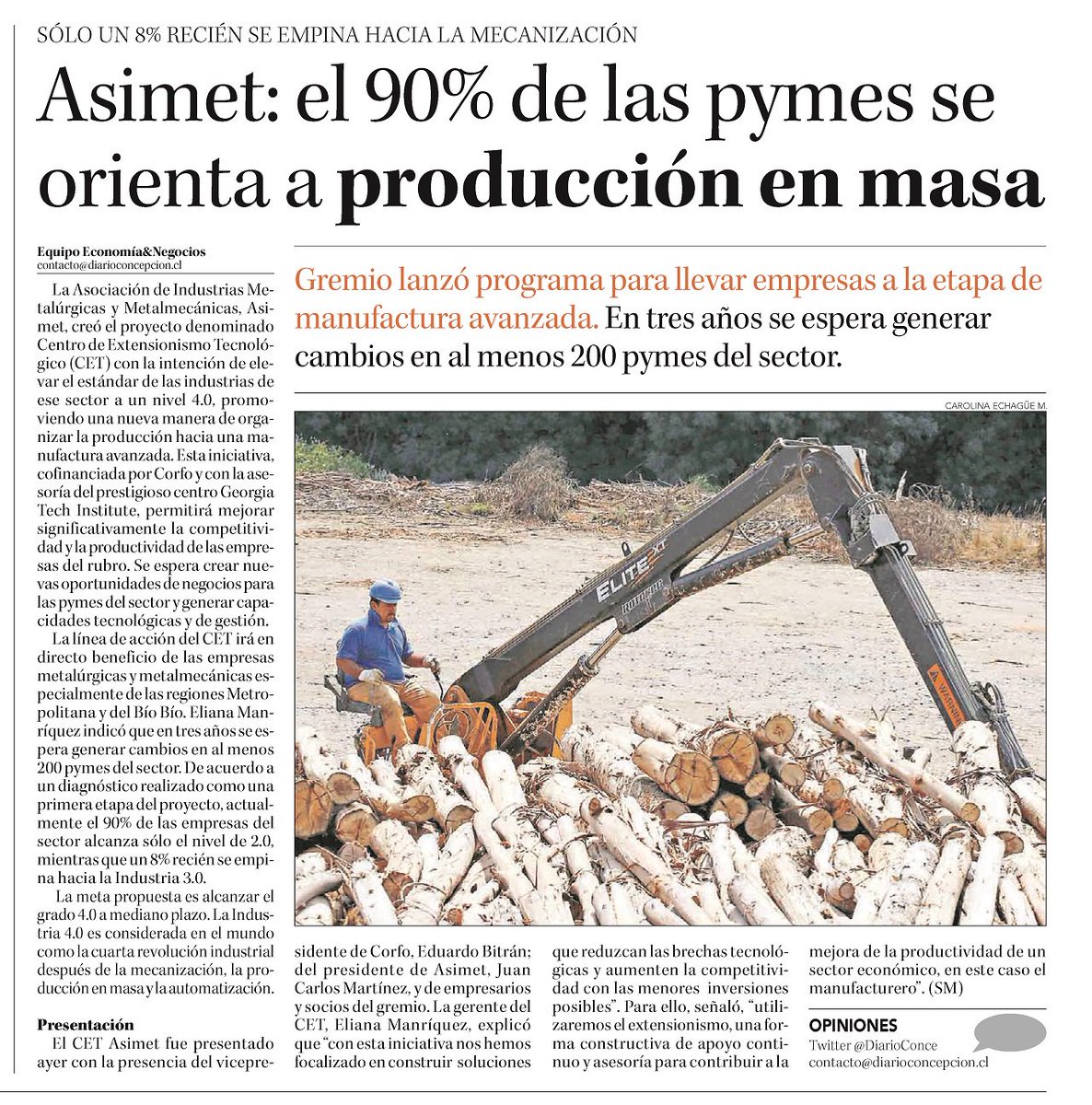 Corfo Biobío (@fomentobiobio) on Twitter photo Asimet: el 90% de las pymes se orienta a producción en masa. Vía <a href="/DiarioConce/">Diario Concepción</a> <a href="/Corfo/">Corfo</a> <a href="/gorebiobio/">Gobierno Regional del Biobío</a> goo.gl/eqbm4E Asimet: el 90% de las pymes se orienta a producción en masa. Vía <a href="/DiarioConce/">Diario Concepción</a> <a href="/Corfo/">Corfo</a> <a href="/gorebiobio/">Gobierno Regional del Biobío</a> goo.gl/eqbm4E