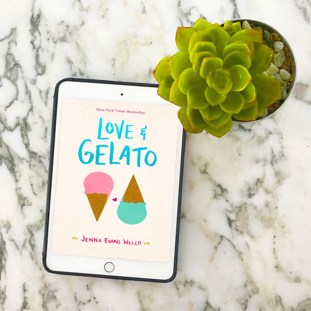 Today is your last chance to get the #ebook of LOVE & GELATO by @jennaevanswelch for only $1.99! Don't miss out on this deal!