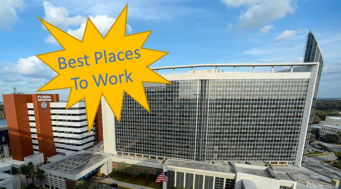 FHTVNEWS's tweet photo. .@FloridaHospital @MyFHOrlando named one of the best hospitals to work for in the US in the latest annual list from @indeed #Hospitals https://t.co/XVLjcuziqH