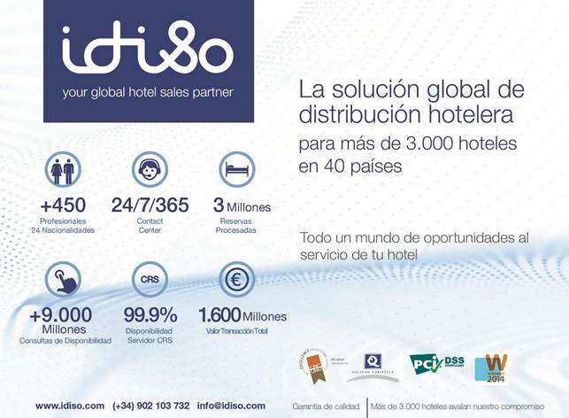 Idiso's tweet photo. ¡Conócenos más de cerca! En Idiso ofrecemos un mundo de oportunidades para tu hotel https://t.co/QqTSiRe4cV