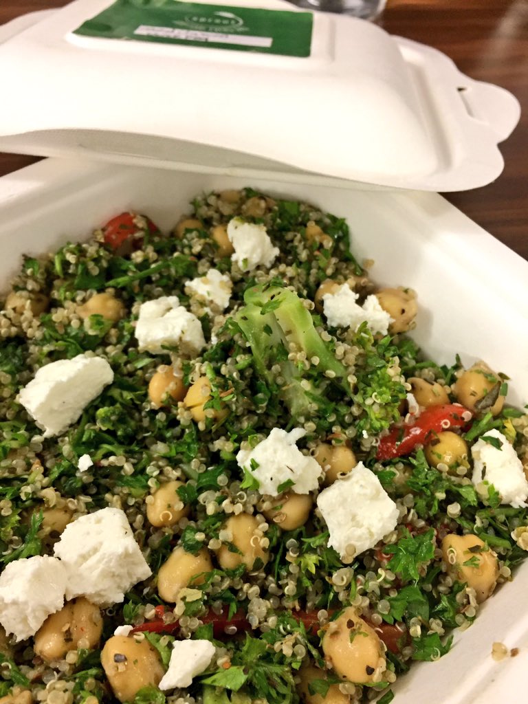 Aruu_S's tweet photo. Think healthy can't be delicious, @SproutGourmet is one food delivery option to prove u wrong! I mean, look at this! https://t.co/VYDf2hn27X