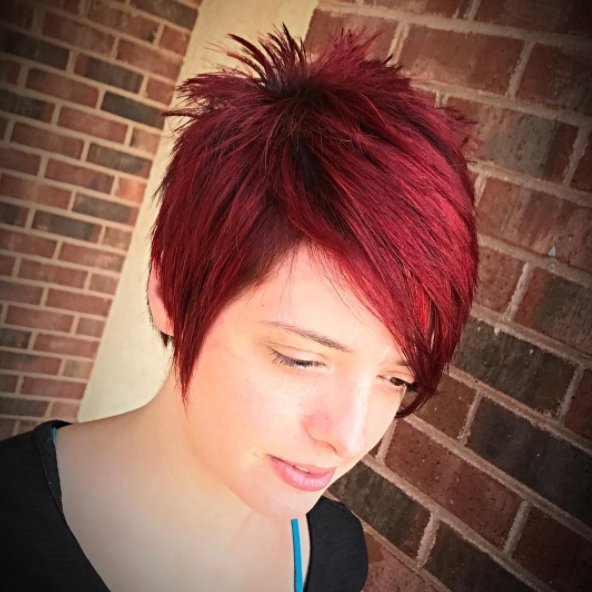 DonaldScottNYC's tweet photo. DSNYC RAT Pack hair artist Amanda Wilson
"Texture provided using the @DonaldScottNYC #CarvingCombRazor (my fav tool)” #razorartistry https://t.co/jzeLqshSsr