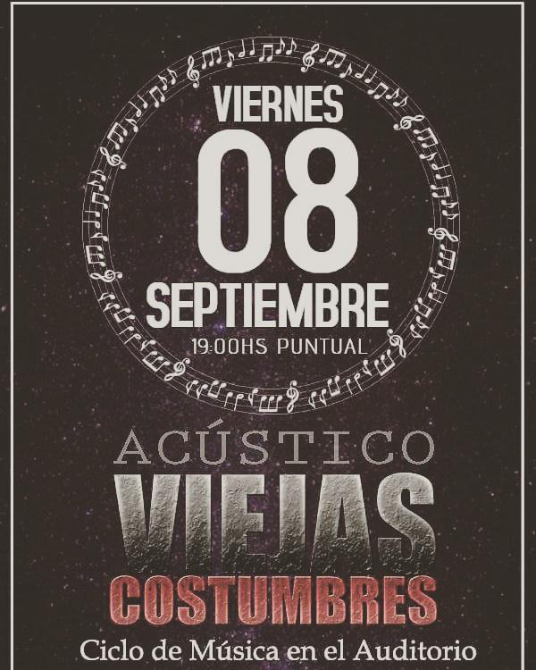 ViejasCost's tweet photo. Edición especial de Viejas en formato acústico! Cupo limitado! @tinchoviejas14 @LuzEspeche @djdesivo @LujanCultura https://t.co/UElU446Ew5