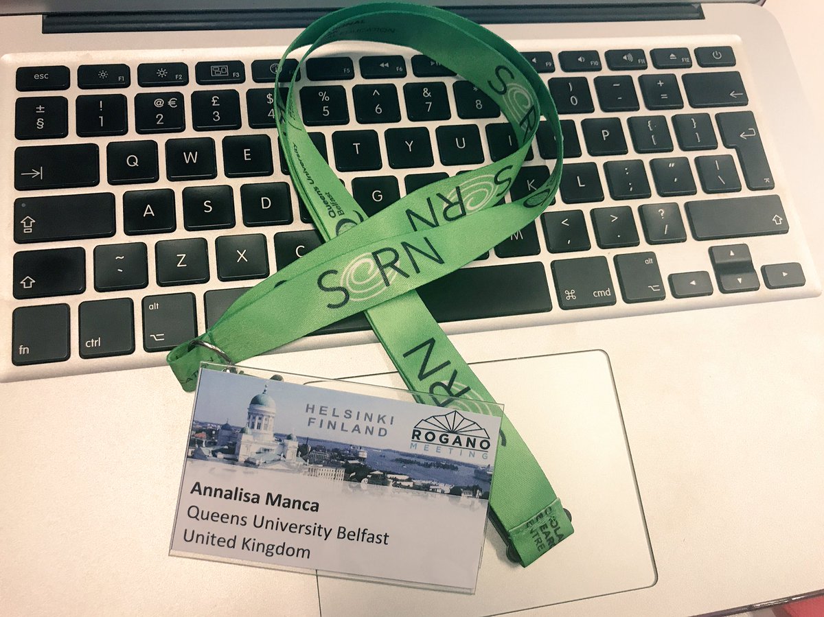 AnnalisaManca's tweet image. Now a proud owner of a #qubsern badge holder - thanks @DrGerryG #legitimateperipheralparticipation 😉