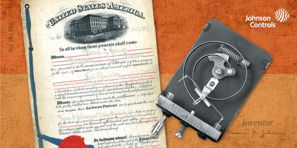 Patented by our founder Warren Johnson in 1883, the electric tele-thermoscope was the very first step toward modern-day #thermostats. #TBT
