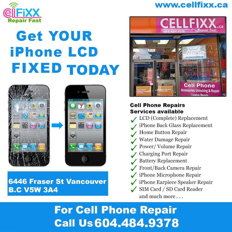 shah74's tweet photo. Broken/Damage LCD of your iPhone will not stop you anymore to connect with your fellows, contact Cellfixx.ca
Or
Call Us: 604.484.9376 https://t.co/NRNCbO1ISR