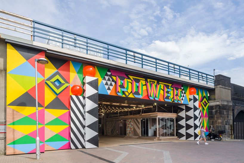 .<a href="/MoragMyerscough/">morag myerscough</a> completes first permanent outdoor public art installation at #batterseaPowerStation buff.ly/2xA3yz0