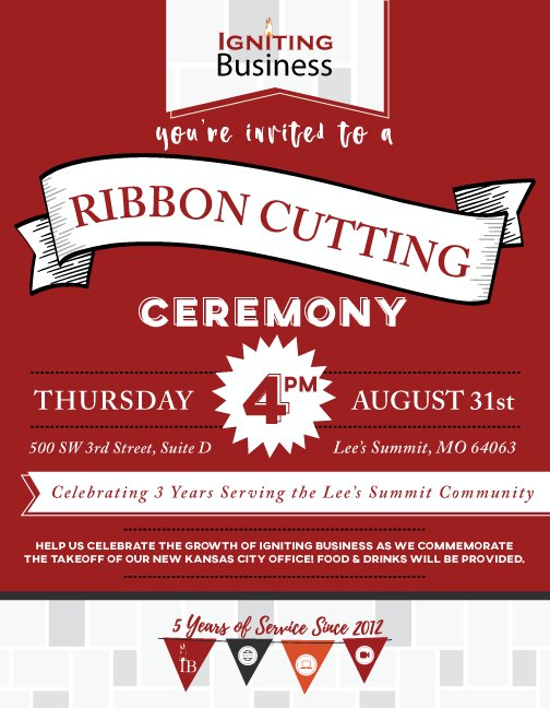 Igniting Business (@ignitingb) on Twitter photo We're excited to see you all today at our #RibbonCutting ceremony, celebrating Igniting Business and LS community growth! <a href="/lsummitchamber/">Lee's Summit Chamber</a> We're excited to see you all today at our #RibbonCutting ceremony, celebrating Igniting Business and LS community growth! <a href="/lsummitchamber/">Lee's Summit Chamber</a>