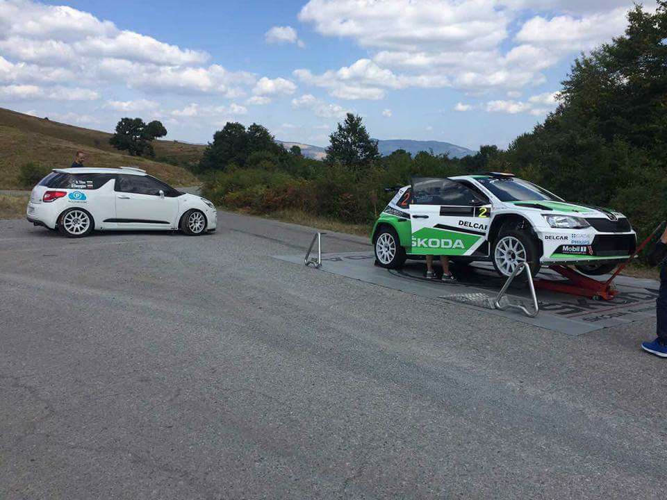 RSliven's tweet photo. Some of the top crews are testing today For #RallySliven2017 #FIAERC #FIAERT @toksportwrt https://t.co/NBQ3HB82SL