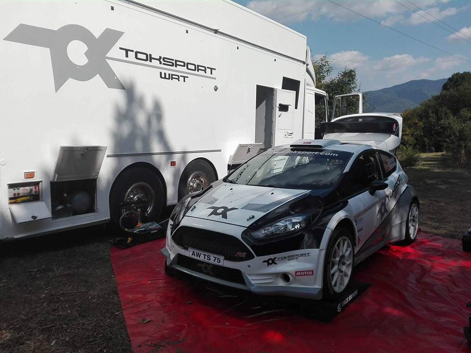 RSliven's tweet photo. Some of the top crews are testing today For #RallySliven2017 #FIAERC #FIAERT @toksportwrt https://t.co/NBQ3HB82SL