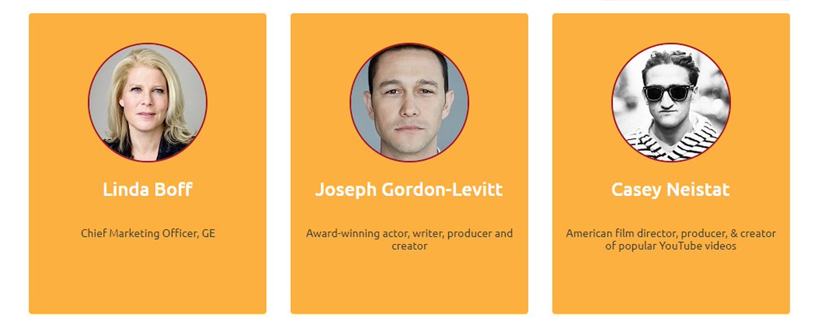 NetLine_Corp's tweet photo. Keynotes! Excited to hear from @lindaboff @hitRECordJoe @CaseyNeistat at #CMWorld next week! #storytelling #Content https://t.co/lLPukHDhwD https://t.co/1jylEO8sjC