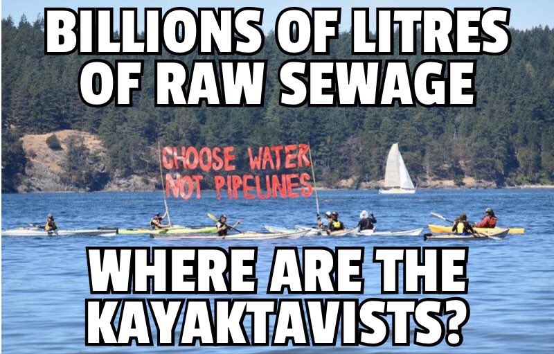 OilsandsAction's tweet image. Billions of litres of raw sewage are pouring into Canadian waterways

Where's @MikeHudema &amp;amp; the Greenpeace payroll?

cbc.ca/beta/news/poli…
