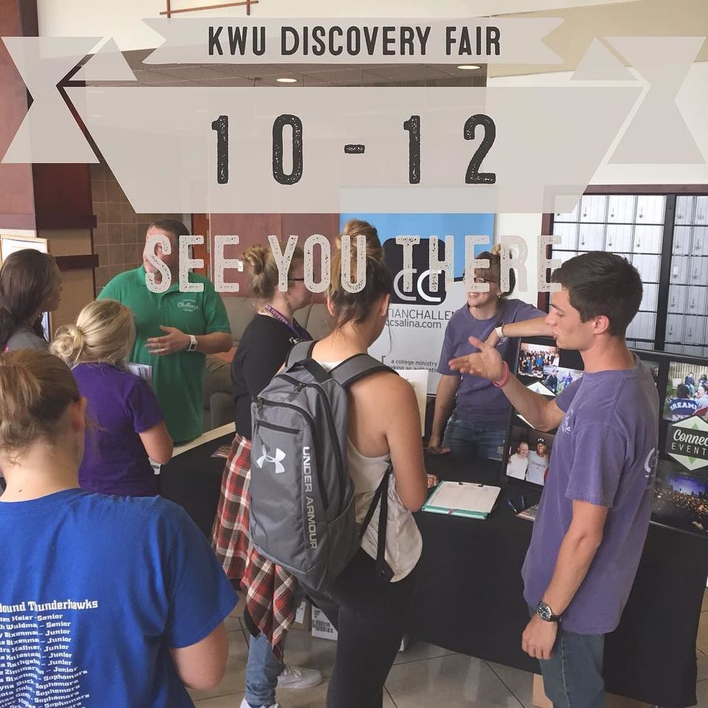 ccsalina's tweet photo. Our booth is BACK at KWU's Discovery Fair today in the SAC from 10-12!

Stop by for your free 😎

#KWU #thepackisba… https://t.co/U7UiN4vhil https://t.co/hO4L0nXt8I