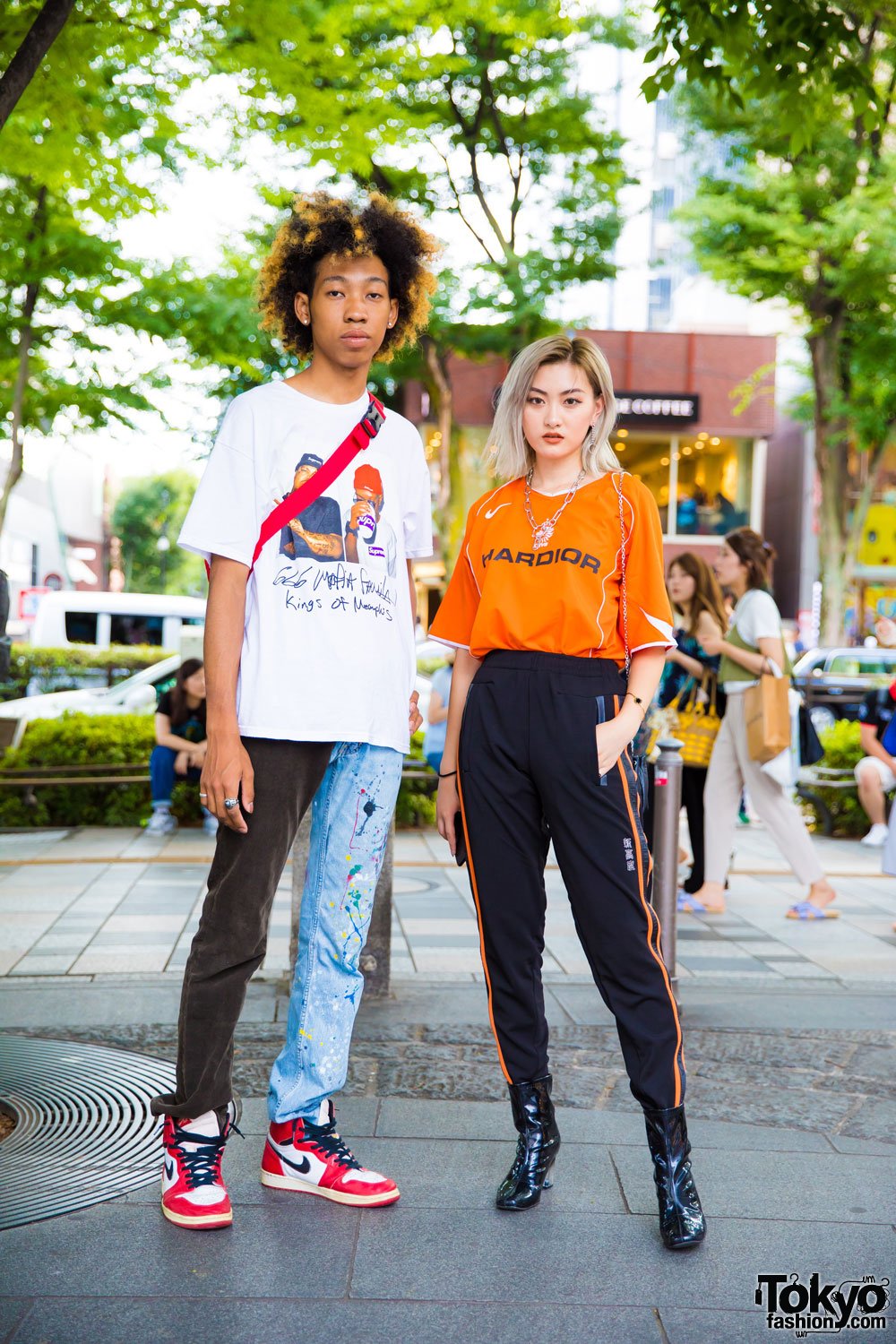 Tokyo Fashion on X: Harajuku streetwear looks w/ Supreme, Fashion Killa,  Number (N)ine, Nss Sports, The North Face, Zara & Nike #原宿    / X