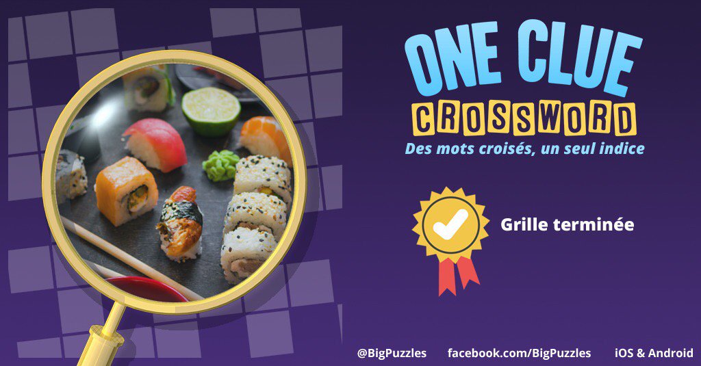 J'ai terminé une grille de mots croisés dans One Clue Crossword.
onecluecrossword.com #OneClueCrossword