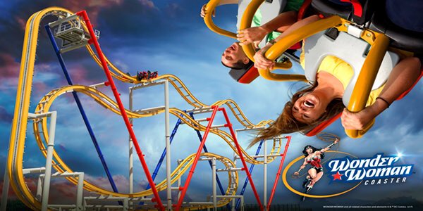 SixFlagsMexico's tweet photo. Gran Anuncio, Nueva Atracción 2018 #WonderWomanCoaster https://t.co/gsxBT8rdsa