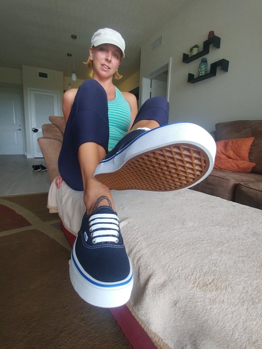 Shot a custom video with my new vans for @iWantClips  @FootDomination1 @footfetishVOD https://t.co/T<a class="tags" href="/tag/iwantclips">@iwantclips</a><a href="/tag/femdom"class="tags"><span>#femdom</span></a><a href="/tag/cbt"class="tags"><span>#cbt</span></a><a href="/tag/prayforyourballs"class="tags"><span>#prayforyourballs</span></a>
